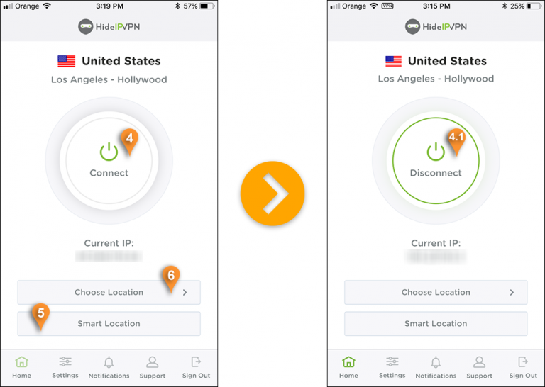 How To Setup And Use Hideipvpn App For Ios V Hideipvpn Services