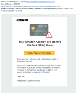 Amazon Phising Emails - How To Identify and Report [2024]